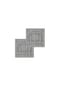 Nachtmann Platten Square 21 x 21 cm 2er Set SQUARE Bild 1