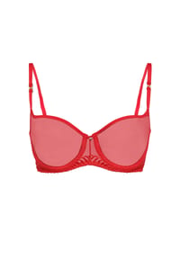 Aubade - Bügel-BH Sheer Emotion, Anhänger, für Damen - 0  DIVA RED