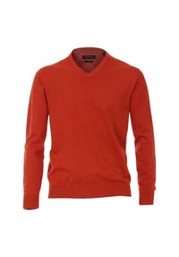 CASAMODA - Herren Pullover uni - Grauschwarz