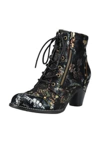 LAURA VITA® - Leder/Textil Stiefelette - Bronze