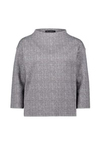 BETTY BARCLAY - Sweatshirt, für Damen - 9876  GREY/BEIGE