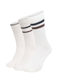 bugatti - Socken, 3er-Pack, für Herren - 659 OFF WHITE