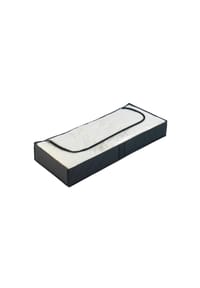 WENKO® - Unterbettkommode Deep Black - weiß/schwarz