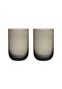 like. by Villeroy & Boch Longdrink-Glas, Set 2tlg. Like Smoke - Like Glass - grau