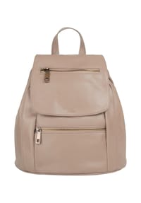 Samantha Look - City-Rucksack Echt Leder, Made In Italy - blau