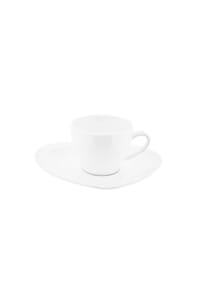 ALMINA® - Almina Mokkatassen-Set 12 Teilig aus Porzellan in Weiß - Weiß OneSize