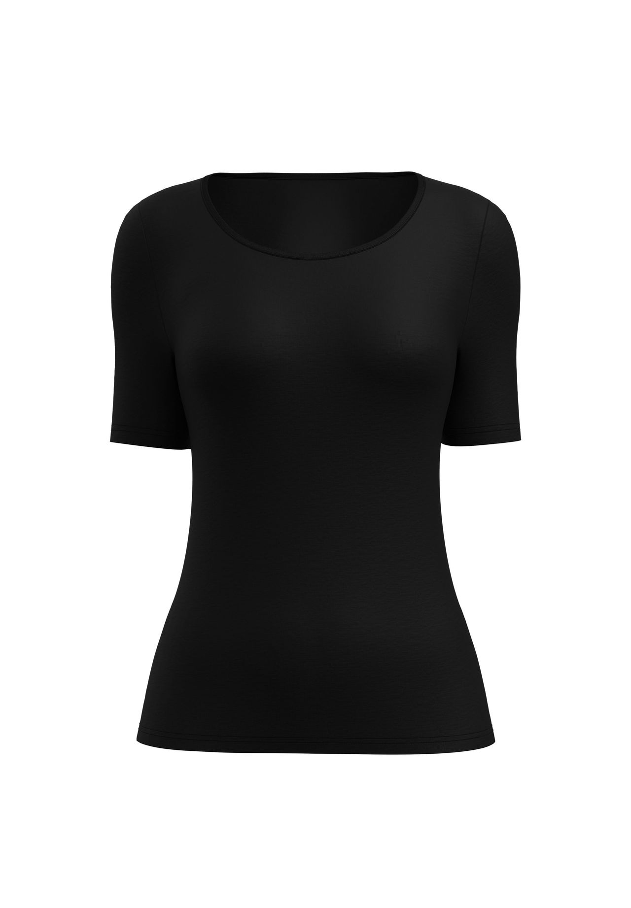 Calida Damen Schwarz - Top Kurzarm Ws - Gr. - L - Bild 4