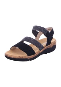 remonte® - Klassische Sandalen, Kunstleder, Klettverschluss, für Damen - 0 SALBEI/OLIVE /