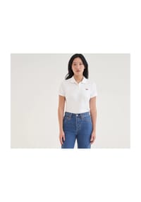 Levi's® - Poloshirt, Logo-Patch, für Damen - WEISS