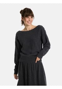 LIEBLINGSSTÜCK - Damen Pullover aus Wolle BashaL - 980 ANTHRA