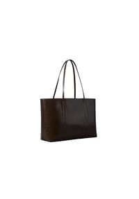 Calvin Klein EMBOSSED LOGO DISTRE - Shopper, Kunstleder, für Damen - BAL  BROWN