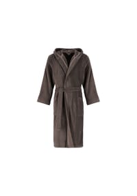 Cawö - Bademäntel Herren Kapuze Uni 829 pepper - 37 - schwarz