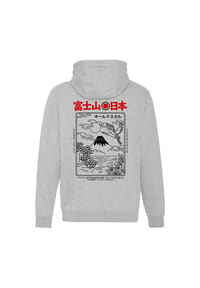 OLDSKULL - Hoodie Asian Futeesan mit coolem Print - Black