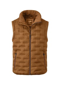 redpoint - Sportive Steppweste mit Reißverschlusstaschen PERRY - rusty brown