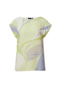 s.Oliver BLACK LABEL - T-Shirt, U-Boot-Ausschnitt, für Damen - 02D4 WHITE