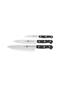 ZWILLING Messer-Set, 3-teilig - Gourmet - SCHWARZ