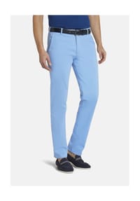 MEYER - Chino Bonn Zeitloses Five-Pocket-Design - Hellblau