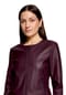 Vera Mont Kunstlederjacke, Reißverschlusstaschen, für Damen Bild 12