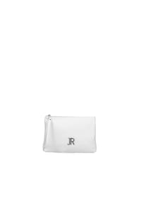 JOHN RICHMOND - Clutch - Black and  Off Silver