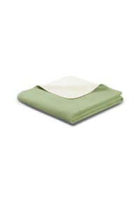 Biederlack® Wohndecke - Doubleface Zierstich, Baumwollmischung - Basic - Anthrazit