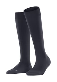 FALKE - Travel & Comfort Kniestrumpf "Energizer", Kompressionseffekt, für Damen - 3009 BLACK