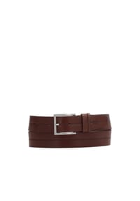 kazar - Braunes Armband aus echtem Leder - Braun