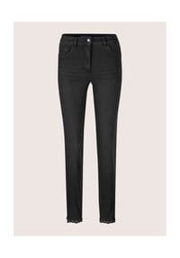 MADELEINE - Slim Fit Five-Pocket-Hose - darkblue