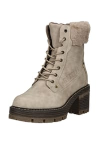 MUSTANG® - Lederimitat/Textil Stiefelette - Braun