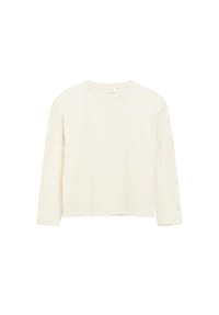 s.Oliver - Langarmshirt, Baumwolle, für Kinder - 04D1 WHITE