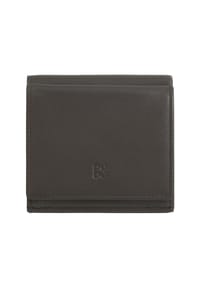 DuDu - Geldbörse Leder 9,5 cm - black pop