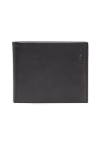 Maître Hundsbach - Hundsbach Gathman Geldbörse RFID Schutz Leder 12.5 cm - black