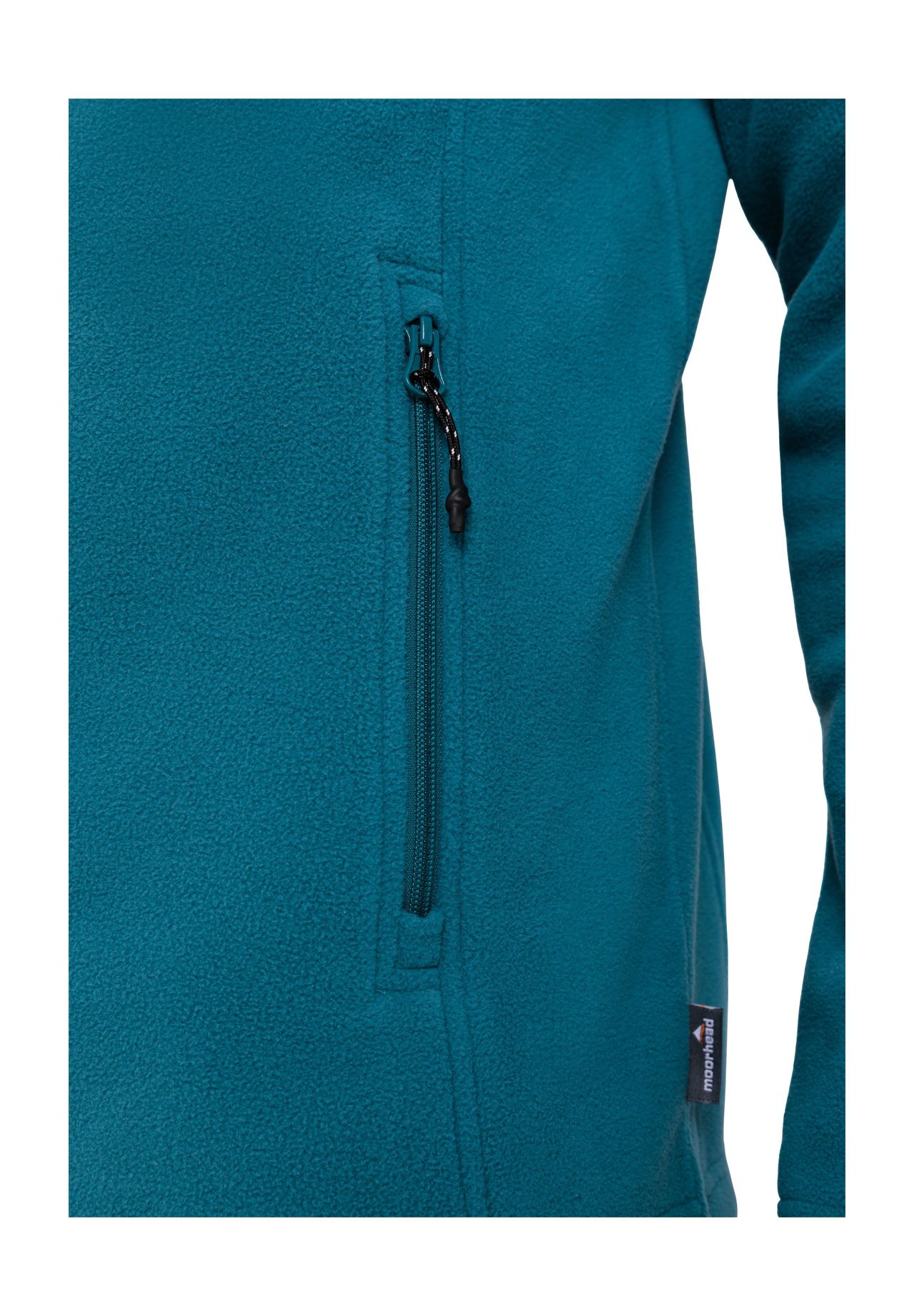 moorhead Fleecejacke, Stehkragen, Reißverschlusstaschen, für 