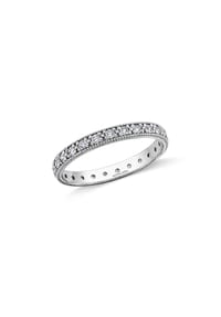 MONCARA - Damen Ring, 585er Weißgold, 25 Diamanten zus. ca. 0,50 Karat - Weißgold