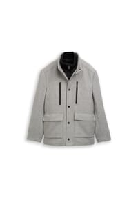 TOM TAILOR - Übergangsjacke, Stehkragen, für Herren - 29999 BLACK