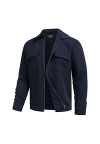 JEFF - Übergangsjacke JFCristian overshirt - Black
