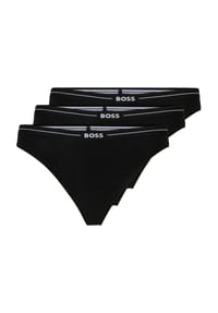BOSS - Slips, 3-er Pack, für Damen - 001 BLACK