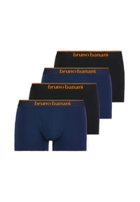 bruno banani - Retro Short / Pant 4er Pack Quick Access - Schwarz / Blau