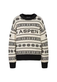 19V69 ITALIA - Strickpullover Ava Wintersports - Black