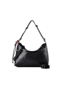 Desigual. Half - Half Schultertasche 40 cm - black
