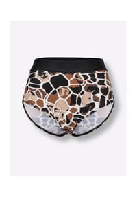 SIEH AN! - Bikini-Hose - champagner-schoko-bedruckt