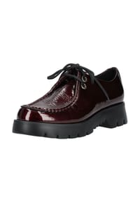 hōgl - Leder Halbschuhe - Weinrot