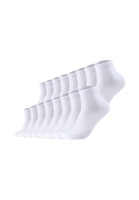 s.Oliver - Unisex Socken, 16er Pack - Quarter, einfarbig - Blau