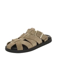 STEVE MADDEN - Leder Pantoletten - Cognac