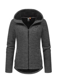 ragwear™ - Kapuzenstrickjacke Lyshka Melange - Ash