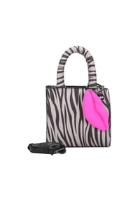 Buffalo - Boxy30 Boxy30 Mini Bag Handtasche 17.5 cm - zebra kiss grey