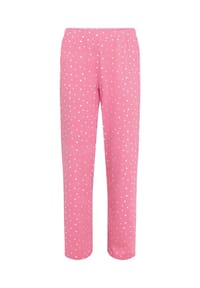 MANGUUN - Schlafanzughose Charlotte, bequem, für Damen - E656 AURORA PINK