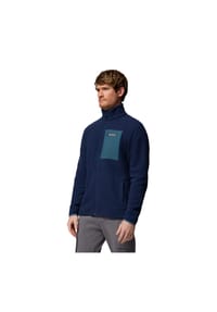 Columbia - Fleecejacke "Jasper Ridge™ Pebbled", Stehkragen, für Herren - 464 COLLEGIATE NAV