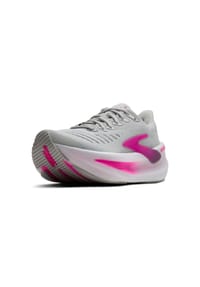 BROOKS - Laufschuhe Glycerin Max 2 - oyster/argyle/cyber pink