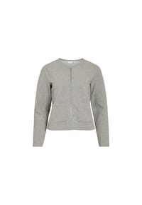 VILA - Sweatshirt - Light Grey Melange