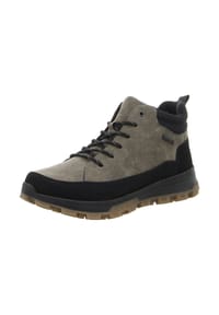 rieker - Lederimitat Stiefelette - Schwarz/Braun